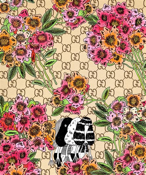 gucci flora wallpaper|gucci wallpaper 2020.